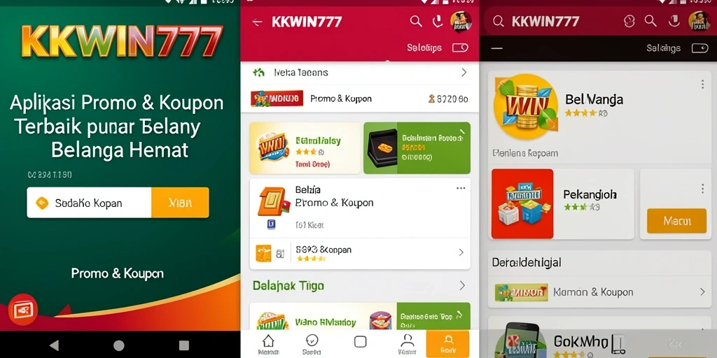 Antarmuka menarik dan mudah digunakan dari KKWIN777.